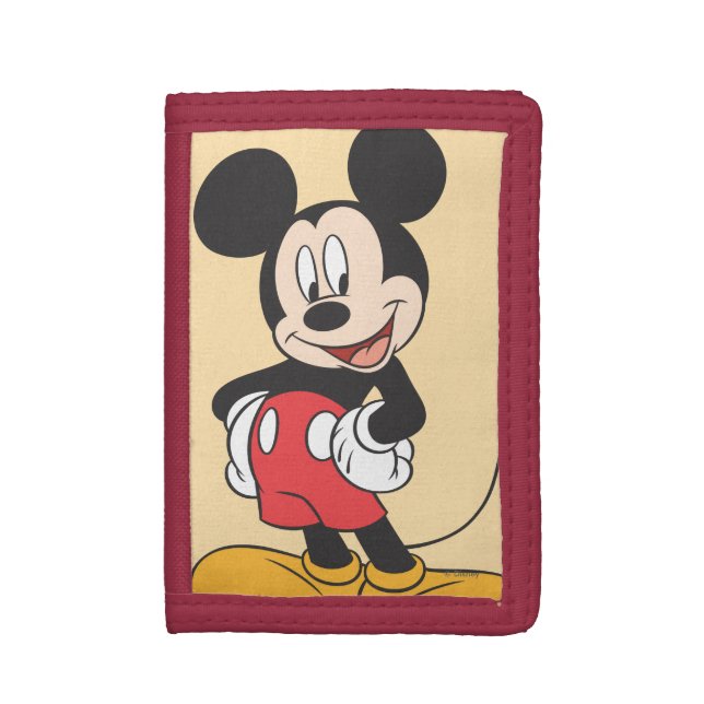 Mickey Mouse Trifold Wallet (Front Vertical)