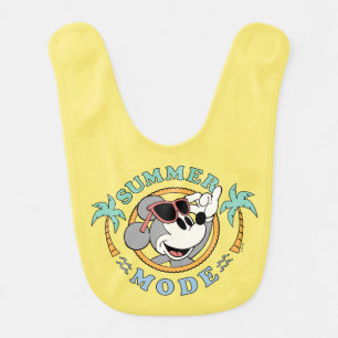 Mickey Mouse Tropical Summer Mode Baby Bib