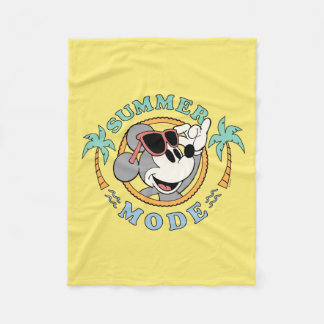 Mickey Mouse | Tropical Summer Mode Fleece Blanket