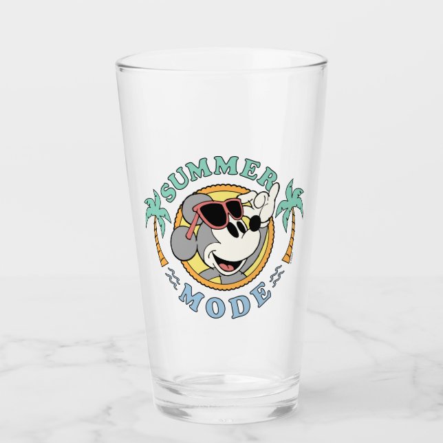 Mickey Mouse | Tropical Summer Mode Glass (Front)