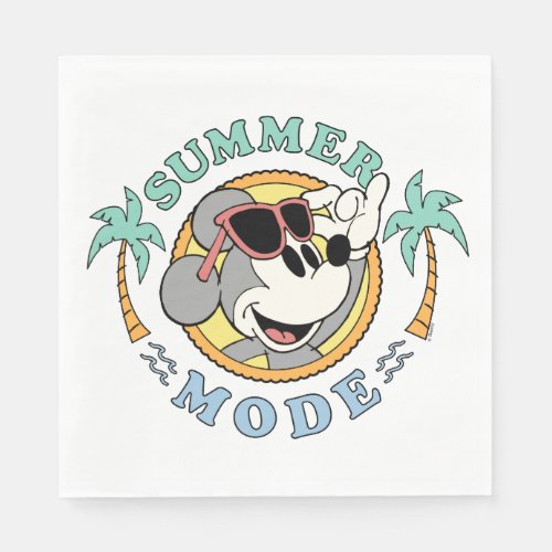 Mickey Mouse  Tropical Summer Mode Napkins