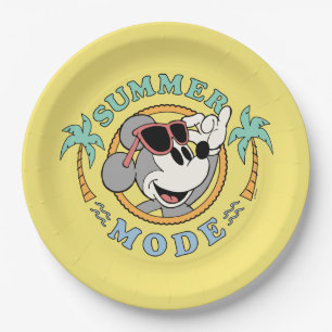 Mickey Mouse   Tropical Summer Mode Paper Plates