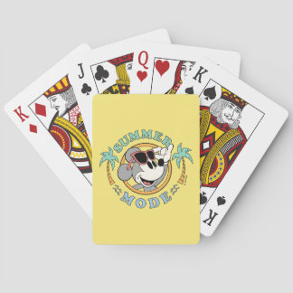 Mickey Mouse | Tropical Summer Mode Playing Cards