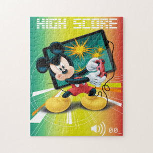 Mickey Mouse Video Game High Score Jigsaw Puzzle