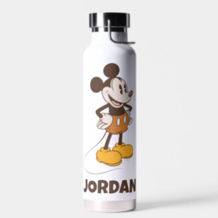 Mickey Mouse | Mickey Mouse | Add Your Name Water Bottle | Zazzle