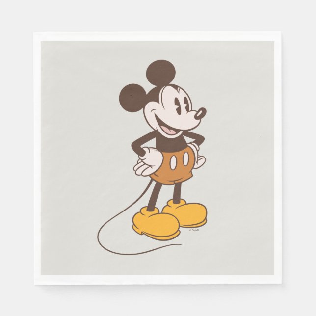 Mickey Mouse | Vintage Mickey Napkins (Front)