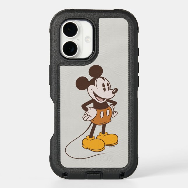 Mickey Mouse | Vintage Mickey Otterbox iPhone Case (Back)