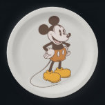 Mickey Mouse | Vintage Mickey Paper Plates<br><div class="desc">Check out this cute Disney design featuring Mickey Mouse.</div>