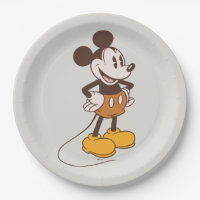 Mickey Mouse | Vintage Mickey Paper Plates