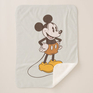 Mickey Mouse | Vintage Mickey Sherpa Blanket