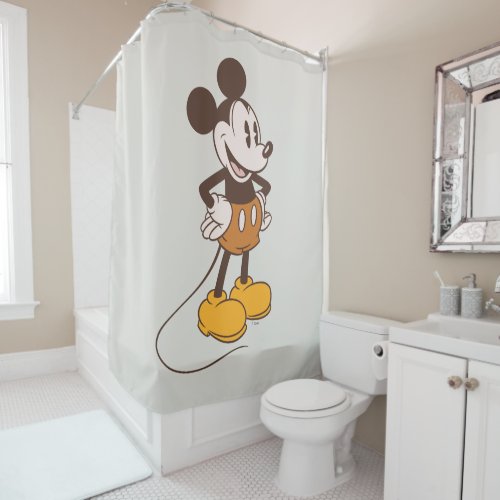 Mickey Mouse  Vintage Mickey Shower Curtain