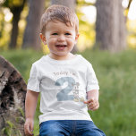 Mickey Mouse Watercolor 2nd Birthday Baby T-Shirt<br><div class="desc">Celebrate your toddler’s second birthday with this adorable Mickey Mouse watercolor 2nd birthday baby t-shirt. Featuring Mickey Mouse in a soft, colorful watercolor design, this shirt is the perfect choice for a Disney-themed birthday party. Customizable with your baby’s name and birthday details, it’s a great way to make your little...</div>