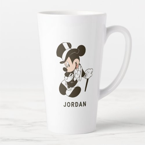 Mickey Mouse  Wedding Groom Latte Mug