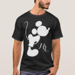 Mickey Mouse Wedding Silhouette - Mr. T-Shirt<br><div class="desc">Celebrate your new chapter in Disney style with this "Mr." t-shirt featuring Mickey Mouse in a classic wedding silhouette design. Perfect for the groom, this shirt captures Mickey’s timeless charm in a simple yet elegant way. Ideal for wedding events, engagement parties, or as a keepsake to remember your special day...</div>