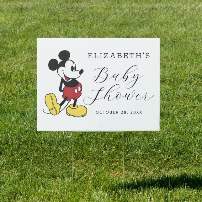 Mickey Mouse | Welcome Baby Sign (Insitu)