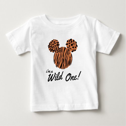 Mickey Mouse  Wild One 1st Birthday Baby T_Shirt