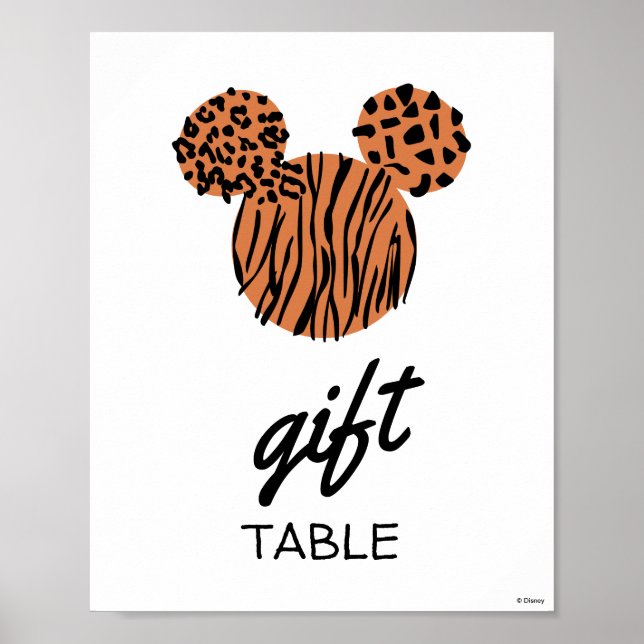 Mickey Mouse | Wild One 1st Birthday Poster (Front)