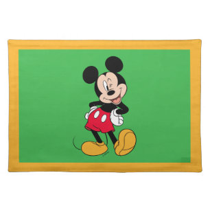 Mickey Mouse Wink Cloth Placemat