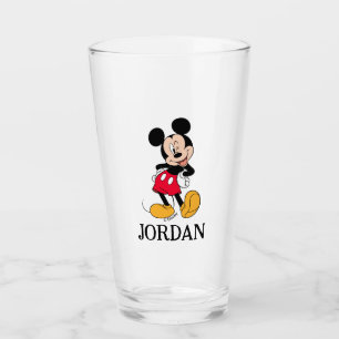 Mickey Mouse Wink Glass