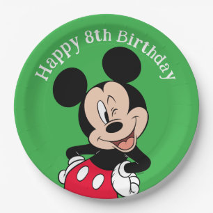 Mickey Mouse Wink Paper Plates