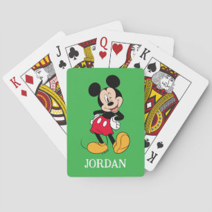 Mickey Mouse Wink Poker Cards
