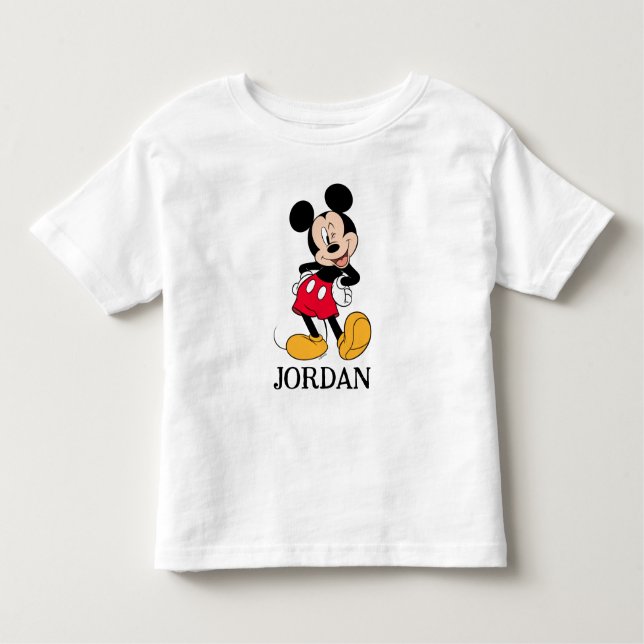 Mickey Mouse Wink Toddler T-shirt (Front)