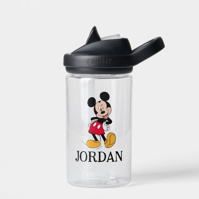 Mickey Mouse Wink Water Bottle (Left)