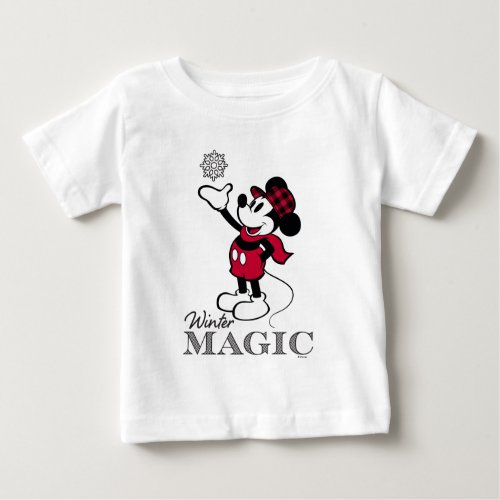 Mickey Mouse  Winter Magic Baby T_Shirt