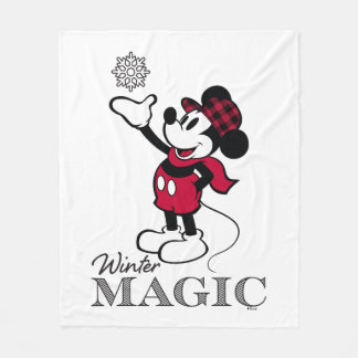 Mickey Mouse | Winter Magic Fleece Blanket