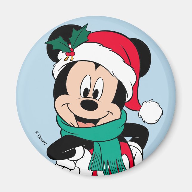 Mickey Mouse | Winter Outfit Magnet (Front)