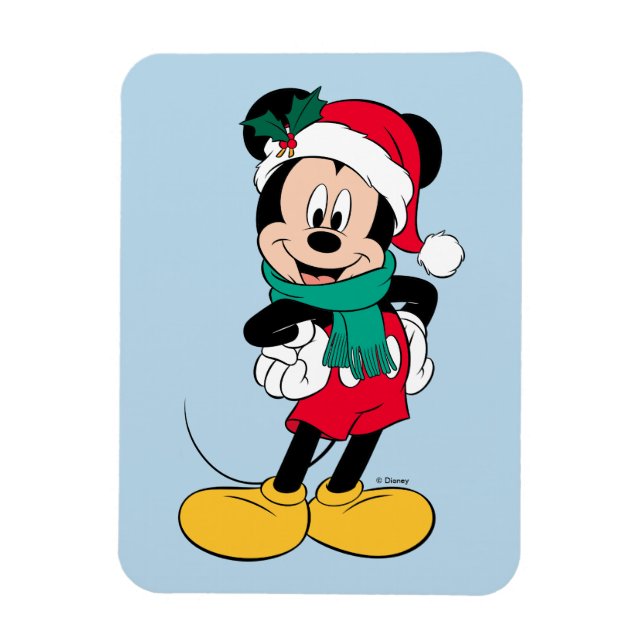 Mickey Mouse | Winter Outfit Magnet (Vertical)