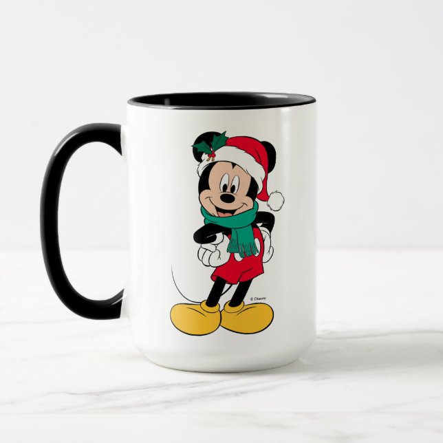 Mickey Mouse | Winter Outfit Mug (Left)