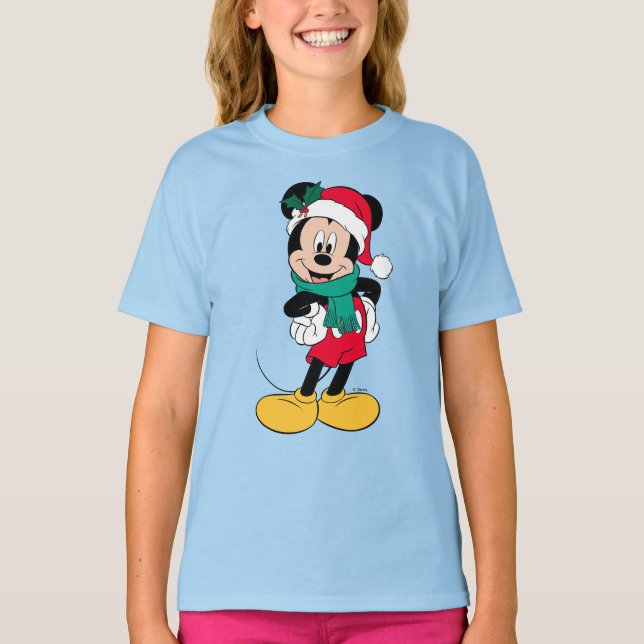 Mickey Mouse | Winter Outfit T-Shirt (Front)