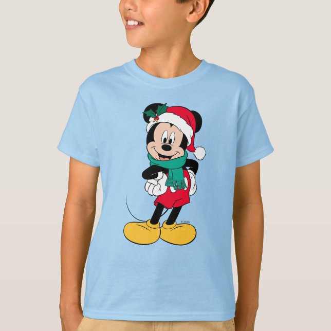 Mickey Mouse | Winter Outfit T-Shirt (Front)