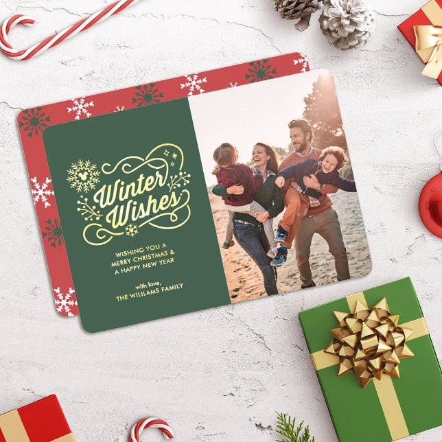 Mickey Mouse | Winter Wishes Family Photo Holiday (Creator Uploaded)