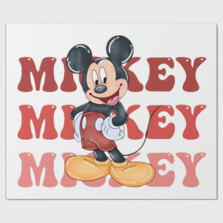 Mickey Mouse Wrapping Paper
