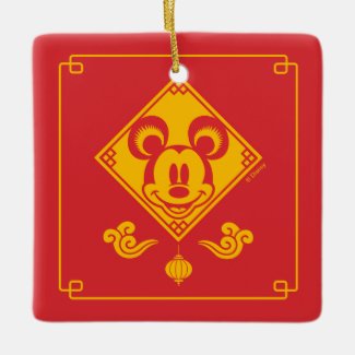 Mickey Mouse | Year of the Mouse Ceramic Ornament