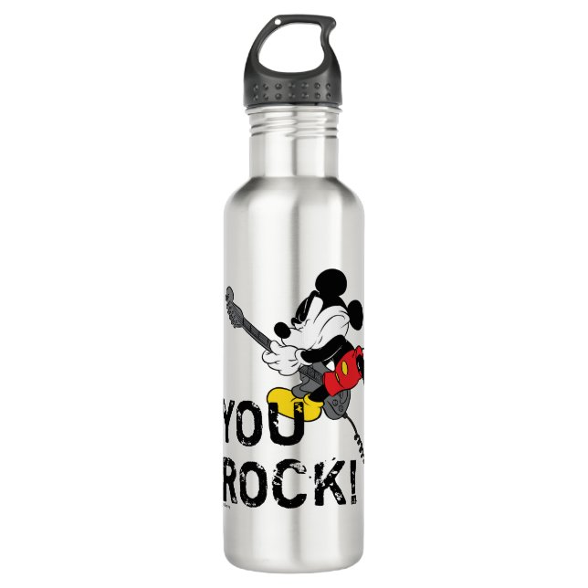 Mickey Mouse | You Rock, Dad! Stainless Steel Water Bottle (Front)