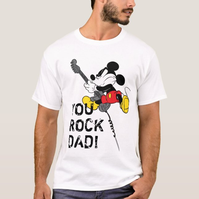 Mickey Mouse | You Rock, Dad! T-Shirt (Front)