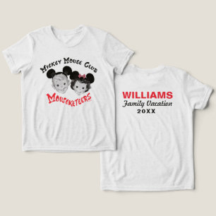 Mickey Mouseketeers Disney Family Vacation Tri-Blend Shirt