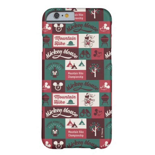 Mickey  Outdoor Adventure Pattern Barely There iPhone 6 Case