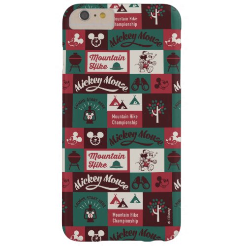 Mickey  Outdoor Adventure Pattern Barely There iPhone 6 Plus Case