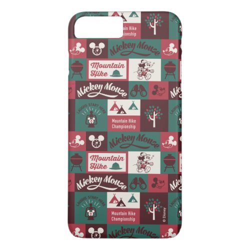 Mickey  Outdoor Adventure Pattern iPhone 8 Plus7 Plus Case