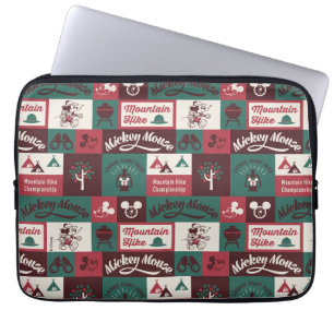 Mickey Outdoor Adventure Pattern Laptop Sleeve