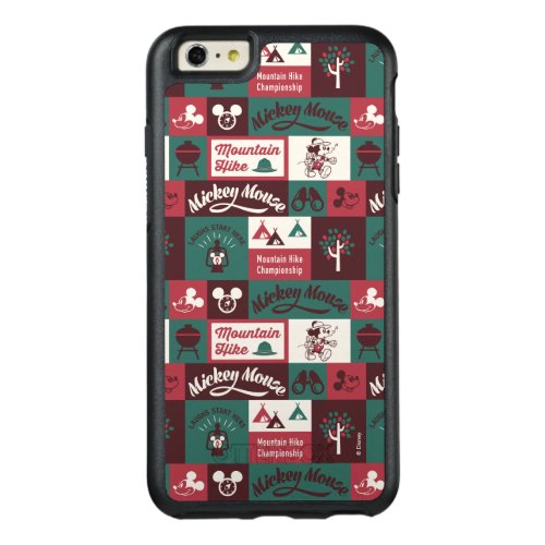 Mickey  Outdoor Adventure Pattern OtterBox iPhone 66s Plus Case