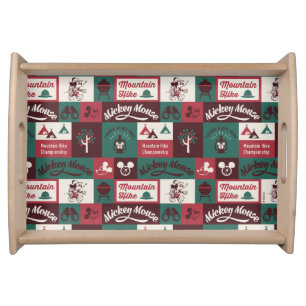 Mickey Outdoor Adventure Pattern Serving Tray