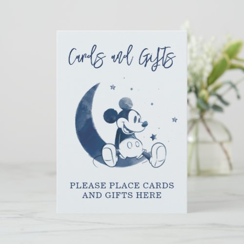 Mickey Over the Moon  Baby Cards  Gifts