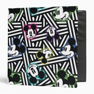 Mickey Pattern 4 Binder