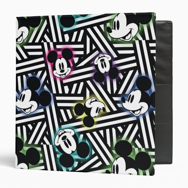 Mickey Pattern 4 Binder (Front/Inside)