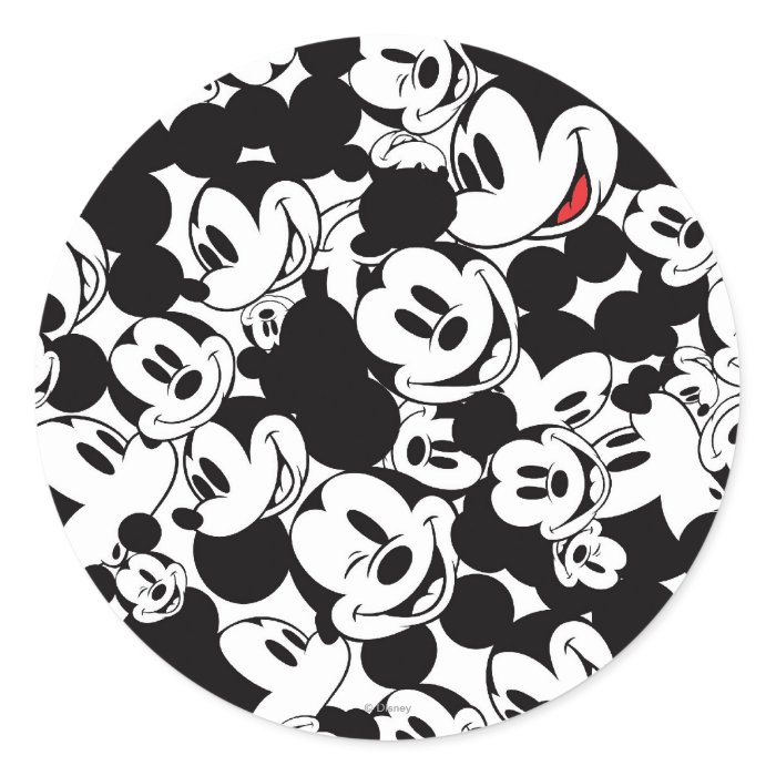 Mickey Pattern 6 Stickers